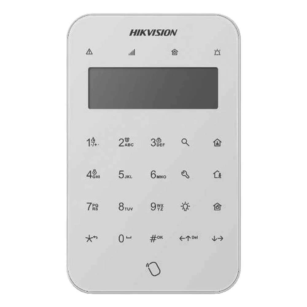portada_0S1000-318 Teclado Inalámbrico / Pantalla Táctil LCD / Armado y Desarmado / Control de Relevadores / AES-128 / 433 MHz DS-PK1-LT-WB 1