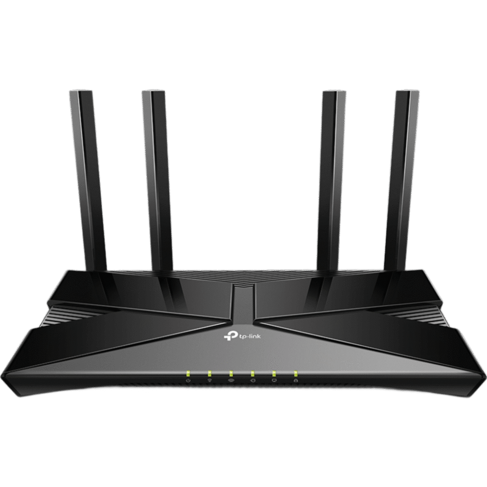 Router WiFi 6 doble banda AX 1800 Mbps / MU-MIMO y OFDMA / 1 Puerto WAN 10/100/1000 Mbps / 4 Puertos LAN 10/100/1000 Mbps / 4 Potentes Antenas / Compatible con EasyMESH ARCHER-AX57 1