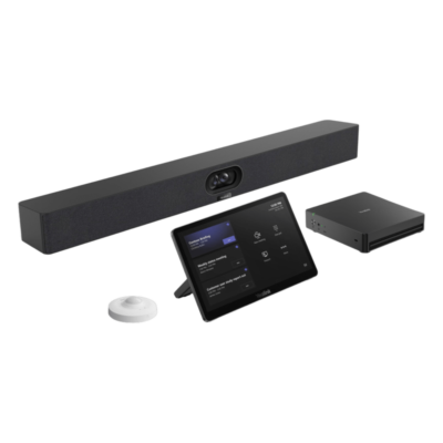 Sistema de Videoconferencia MVC‑S40‑C5U de Yealink para Salas Pequeñas y Medianas con Microsoft Teams Nativo, RoomSensor Inteligente y Control Táctil Avanzado