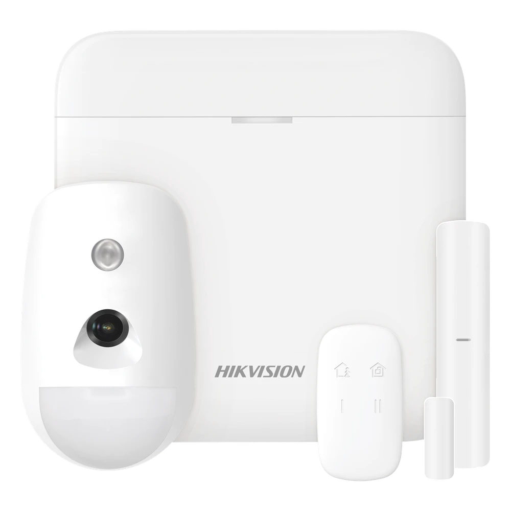portada_0S1000-401 Kit de Alarma Inalámbrica / 48 Zonas / GSM 3G/4G / Wi-Fi 2.4 GHz / PIR con Cámara 640x480 / AES-128 / 433 MHz DS-PWA48-KS-CAM 1
