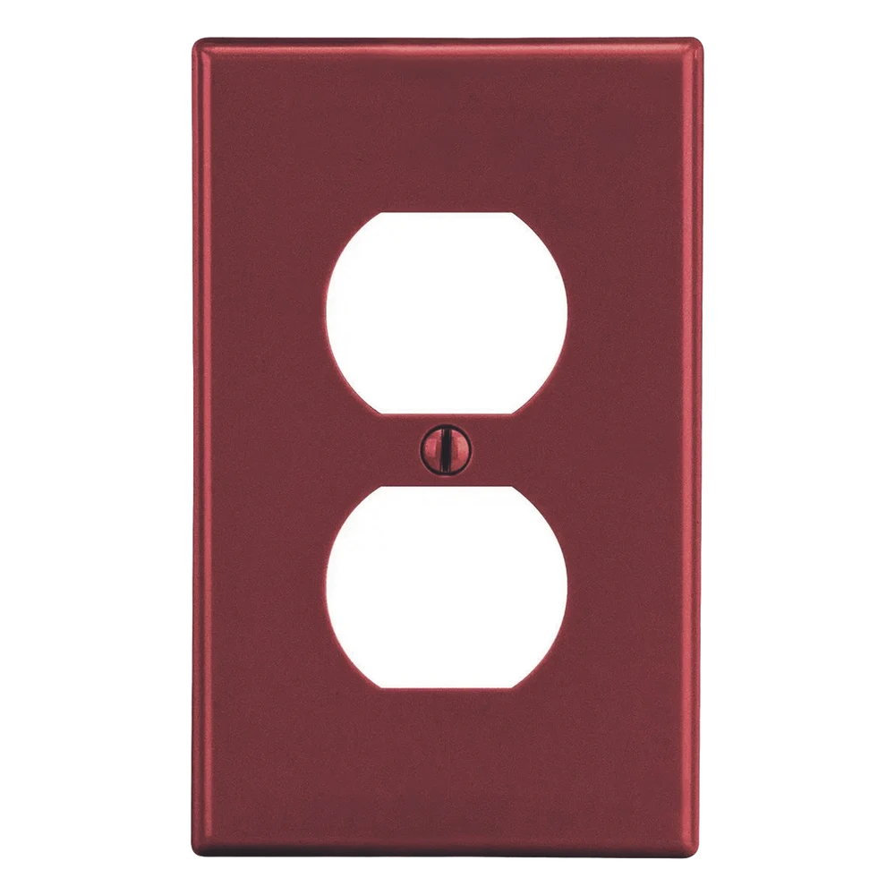 portada_0S1000-442 Placa de Pared / Duplex / Policarbonato / 4.63 x 2.88 x 0.25 in / Vertical / UL 94 V2 HUB-P8R 1