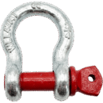 Grilllete Lira (Anchor Shackle) / 4.75 T WLL / Cuerpo 3/4" Acero Forjado Galvanizado / Perno 7/8" Acero Alta Resistencia / Factor Seguridad 6:1 / Marca SHINESTAGE portada_0S1000-477