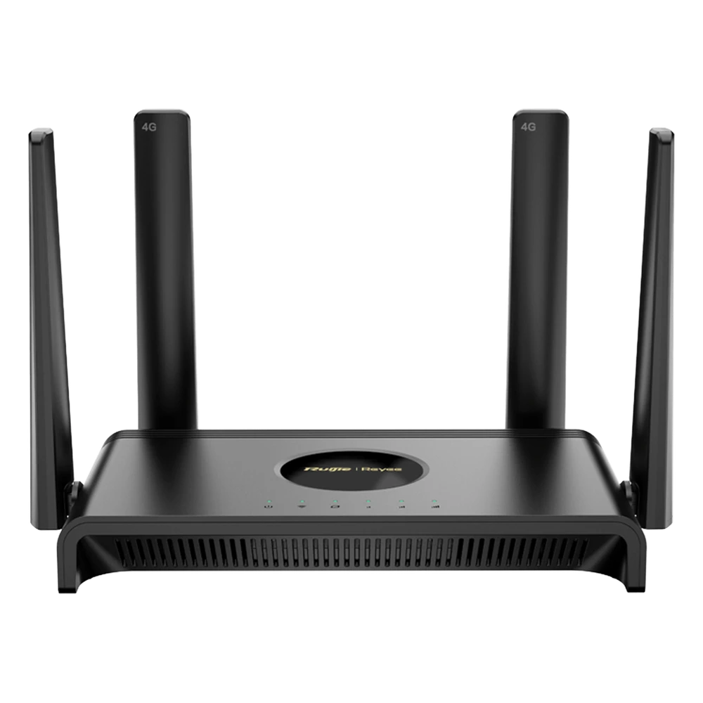 portada_0S1000-58 Router 4G LTE CAT.4 / Wi-Fi 4 N300 300 Mbps / Slot Micro SIM Plug & Play / 4 Puertos 10/100 / 4 Antenas Externas / Administración Cloud Ruijie Reyee RG-EW300T-LA 1