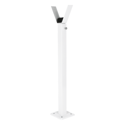 Poste para brazos de barrera / Acero / Altura ajustable / 4 m / 13.1 ft / Compatible universal