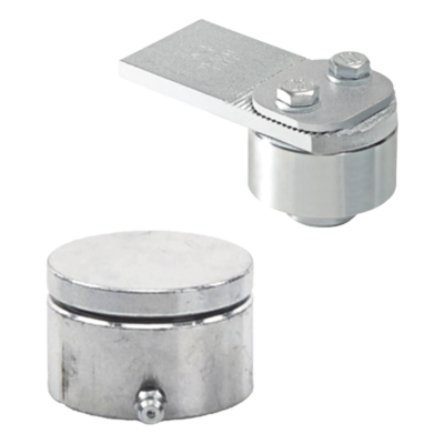 Kit de Bivelo y Tejuelo Medianos / Acero Galvanizado / 450 Kg / 220,000 Ciclos / 278.87 ft + 285.43 ft