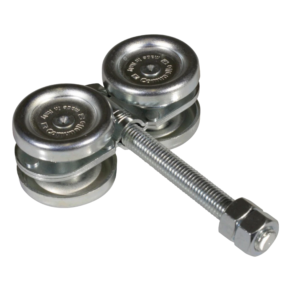 portada_0S1000-772 Kit de Carretillas para Puertas Colgantes / 4 Ruedas con Cojinete / Carga 150 lbs (68 kg) / Acero Galvanizado / 2 Unidades 1991-8125 1