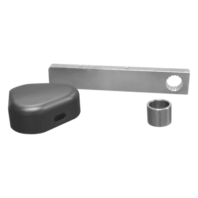 Enganche para Brazo Rectangular / Compatible 3.8 m (12.5 ft) y 4.8 m (15.7 ft) / Barreras FAAC 620 y 615