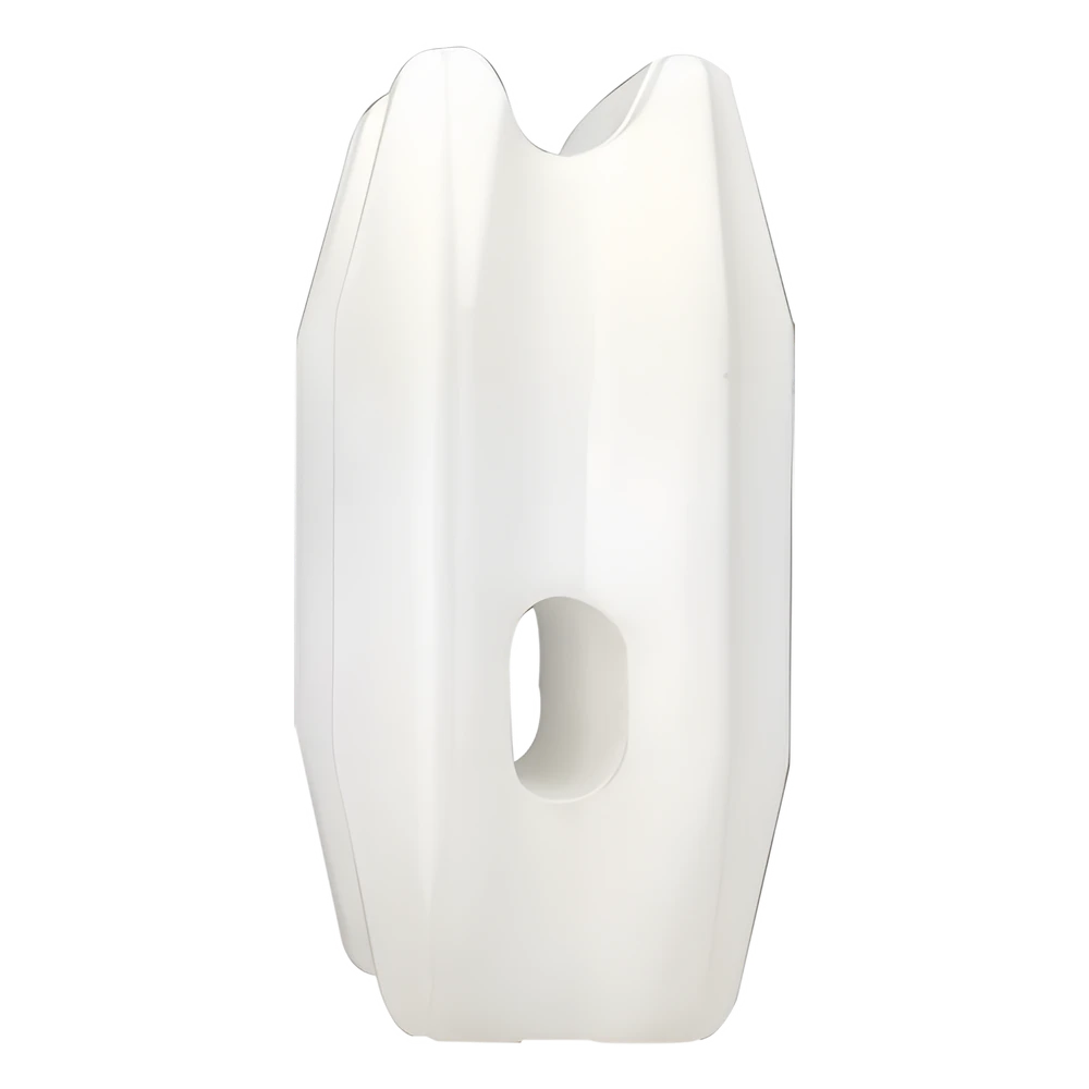 sec_2_0S1000-118 Aislador de Esquina para Cerco Eléctrico / Aislamiento 18 kV / Resistencia Mecánica 10.2 kg / Anti UV / 66 mm x 31.6 mm / Acabado Blanco SFESQUINEROW 2