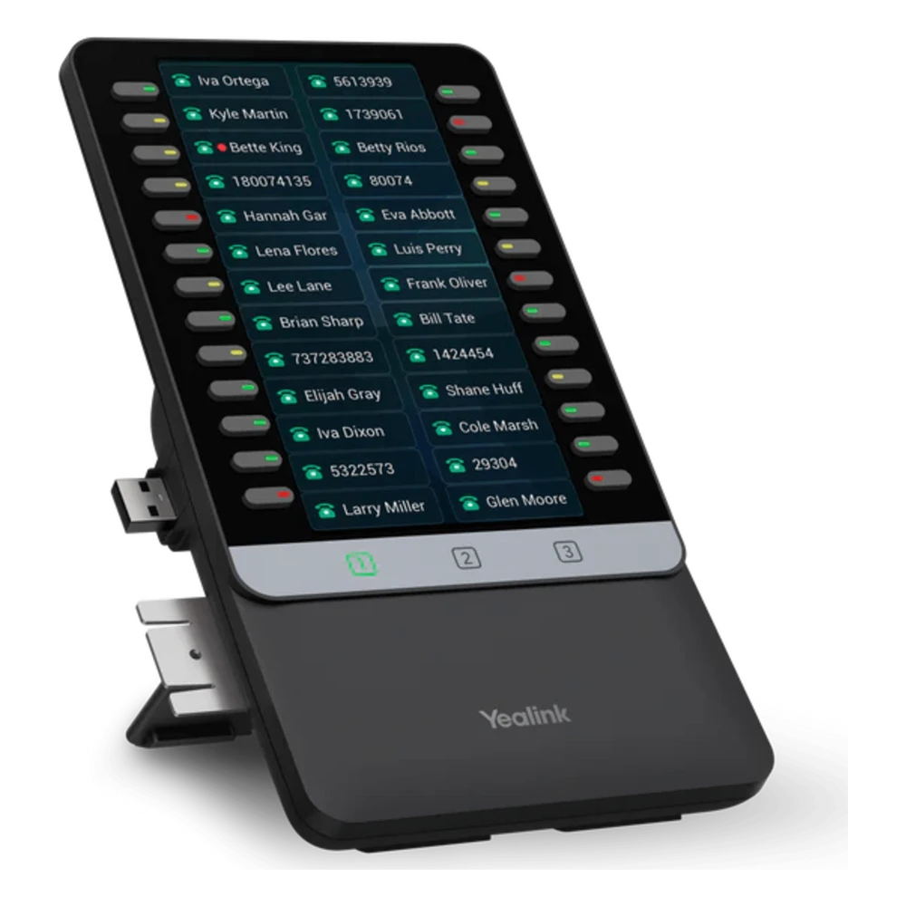 sec_2_0S1000-9 Módulo de Expansión EXP-55 de Yealink para Teléfonos IP Yealink Series T7X/T8X con Capacidad Para Hasta 78 Teclas Programables EXP-55 2