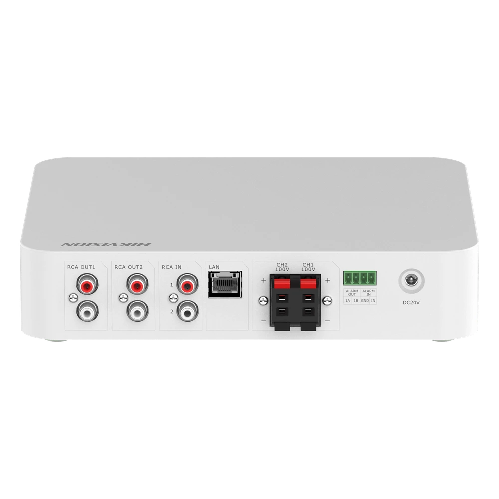 sec_3_0S1000-46 Amplificador de Audio IP / 80 W / 2 Zonas 40 W / 100V/70V / Bluetooth / USB / RCA / Micrófono / Spotify / Control Web DS-QAE1A80G1-VBST 3