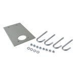 Base de anclaje / Acero de alta resistencia / Barreras FAAC 620 / Compatible con 6 modelos sec_5_1S1000-322