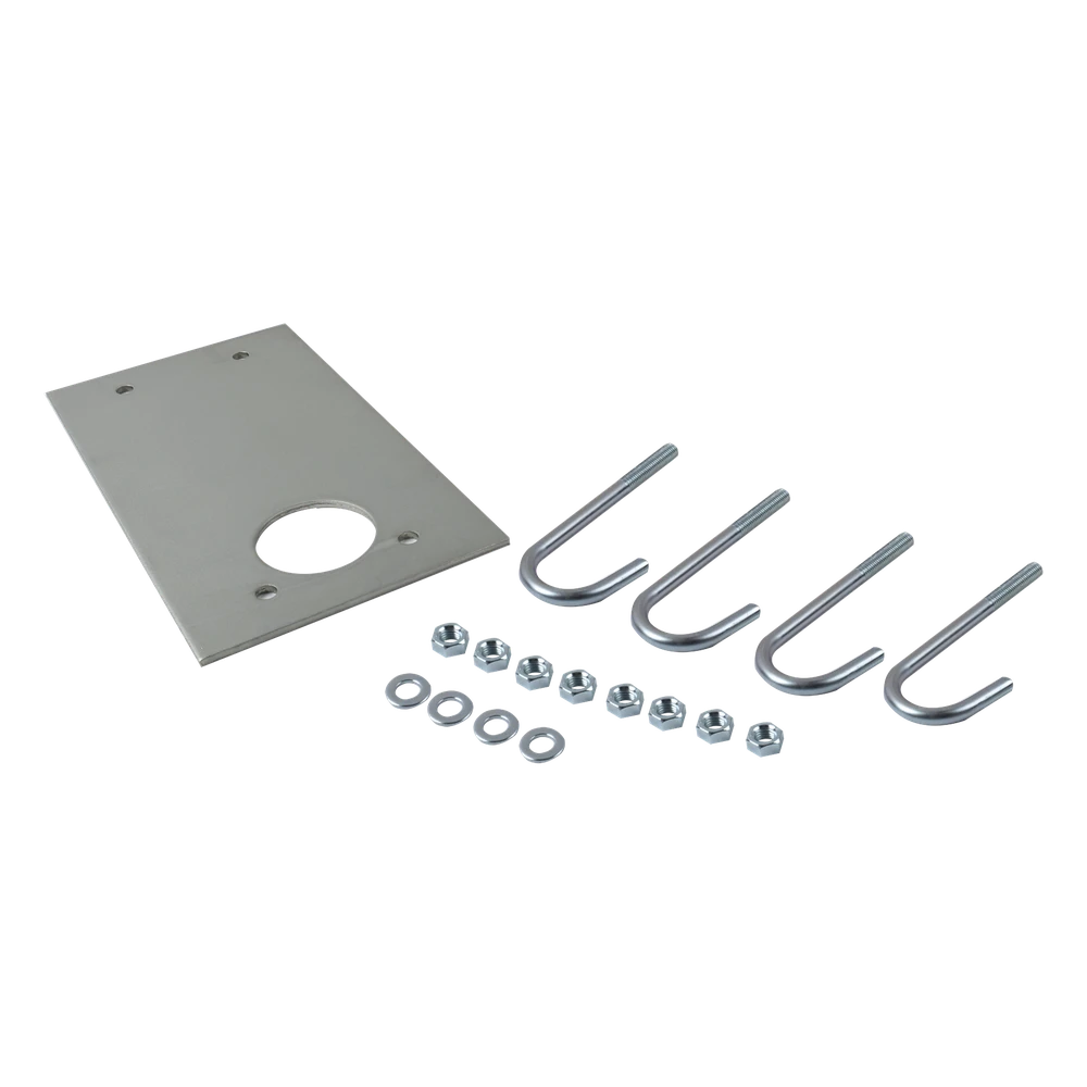 sec_5_1S1000-322 Base de anclaje / Acero de alta resistencia / Barreras FAAC 620 / Compatible con 6 modelos 490058 2