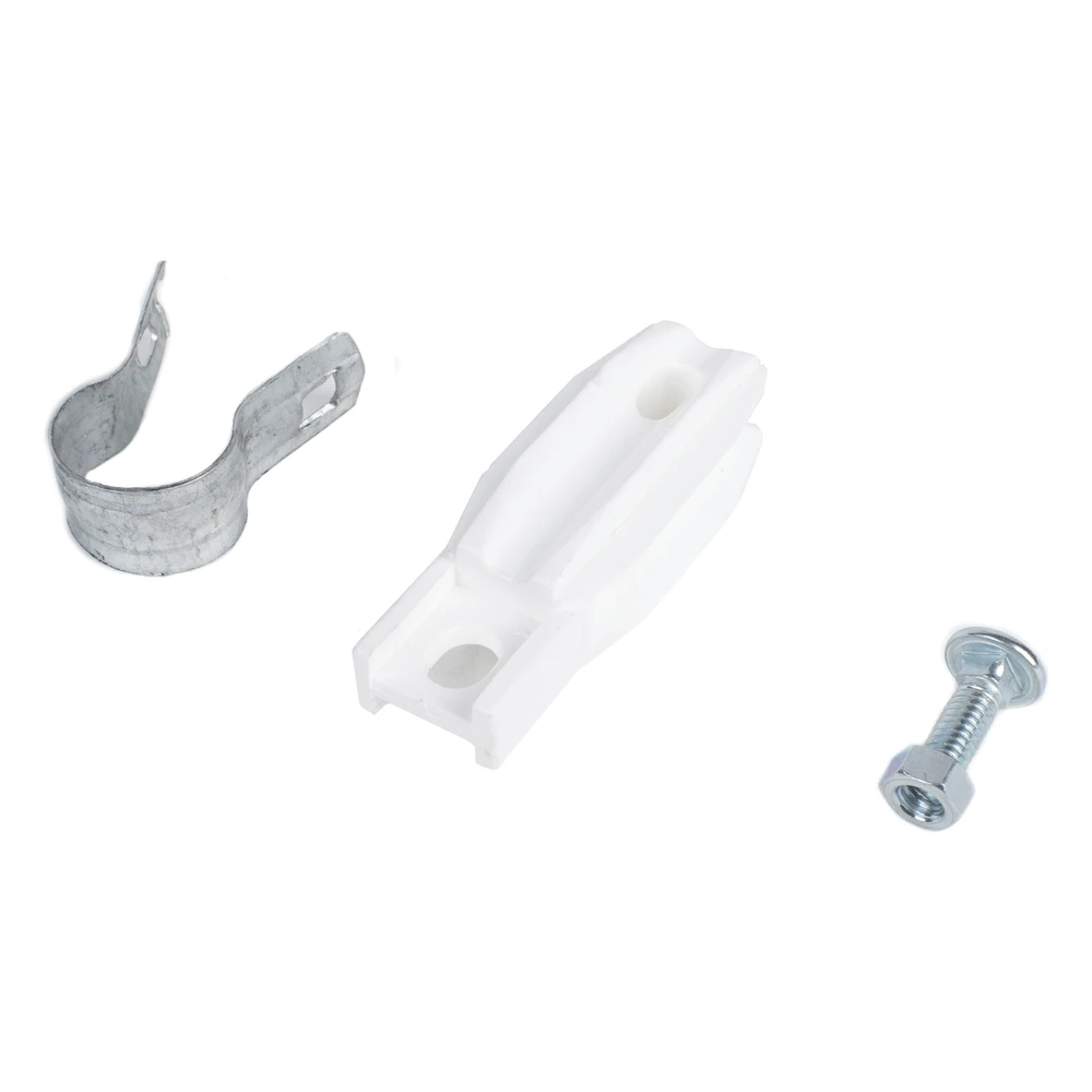 sec_5_1S1000-370 Aislador de Paso o Esquina / Abrazadera 1" (25 mm) / Resina Virgen 100% / Acero Galvanizado / Protección UV / Bolsa 100 Unidades SFABRAZADERA1PW 4