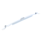 Clip Recto Automático para unir tramos de charola con peralte de 54 con acabado Electro Zinc sec_5_2S1000-20