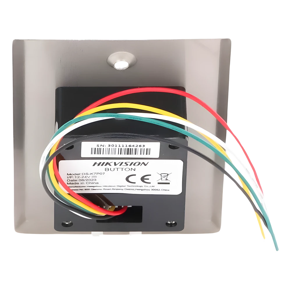 sec_5_2S1000-228 Botón de Salida Sin Contacto / IR LED / Distancia Ajustable 5-15 cm / NO/NC / 12-24 VCD / Acero Inoxidable / -20°C a +55°C DS-K7P07 3
