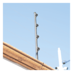 Aislador de Paso Reforzado / Aislamiento 18 kV / Resistencia Mecánica 10.2 kg / Protección UV / Polipropileno y Policarbonato sec_5_2S1000-307