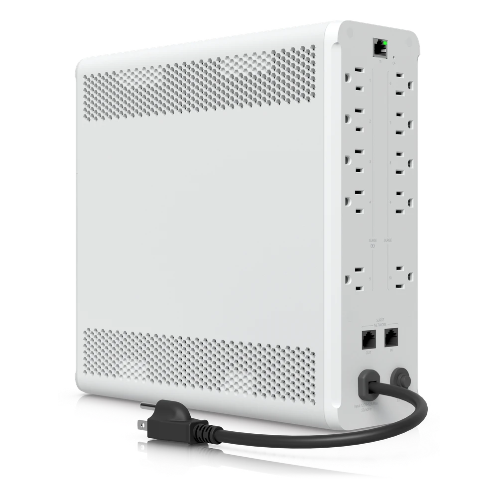 sec_5_3S1000-2 Sistema de Alimentación Ininterrumpida (UPS) de 1 kVA Administrado, 5 Tomas con Respaldo y 5 con Protección contra Sobretensión, Batería Hot-Swappable de 108 Wh, Compatible con NUT y Apagado Seguro para UNVR y UNAS UPS-TOWER 4