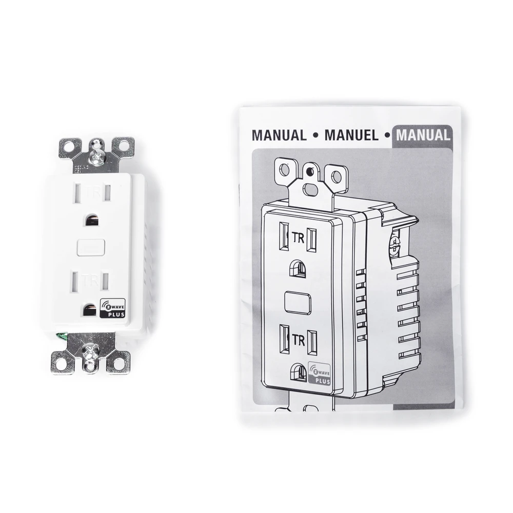 14315-AD-2-l Tomacorriente Inteligente Z-Wave / 120 VCA 60 Hz / Carga 1800W Resistiva / Alcance 20.5 m (67.3 ft) / Empotrable Interior 14315 6