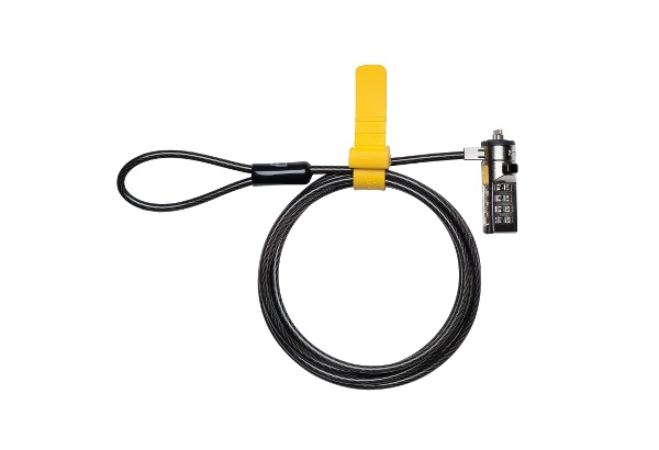 ACCKNS930_6_full Candado de Combinación para Laptops Kensington K67819WW, 1.8 Metros, Negro/Amarillo K67819WW 7