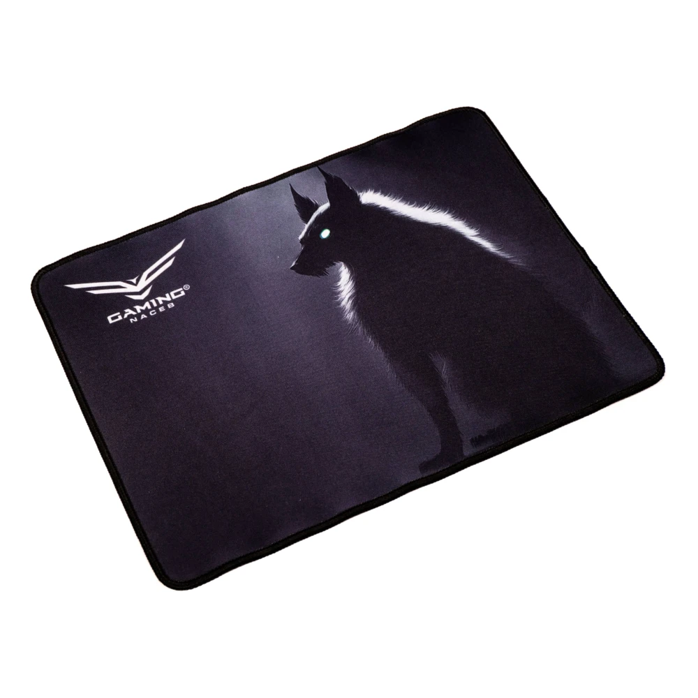 Mousepad Gaming Naceb NA-2697 Night Hound 12.2 x 9.4 pulgadas, Superficie Antideslizante, Alta Precisión NA-2697 2