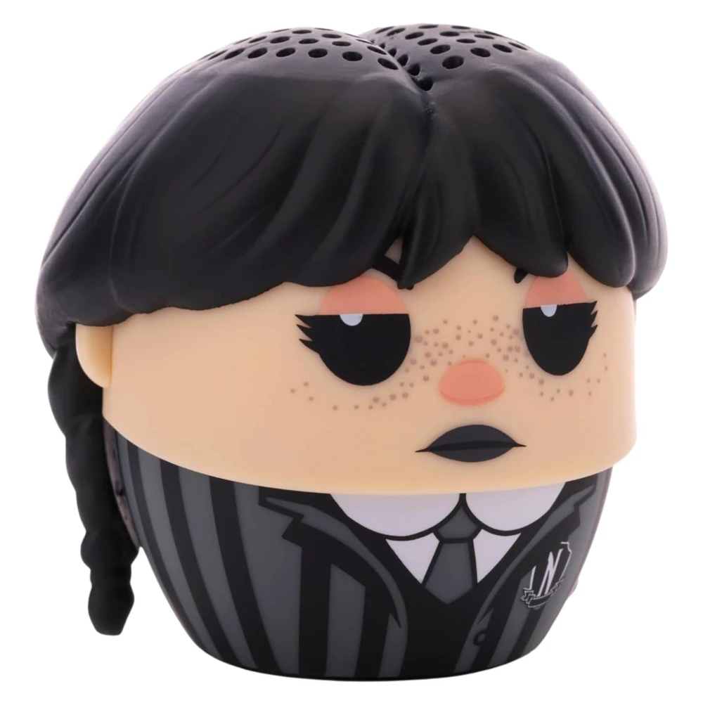 Bocina portatil mini Bitty Boomers Wednesday Addams. Bluetooth 5.0. Modelo BITTYWEDNESDAY/NEW BITTYWEDNESDAY/NEW 2