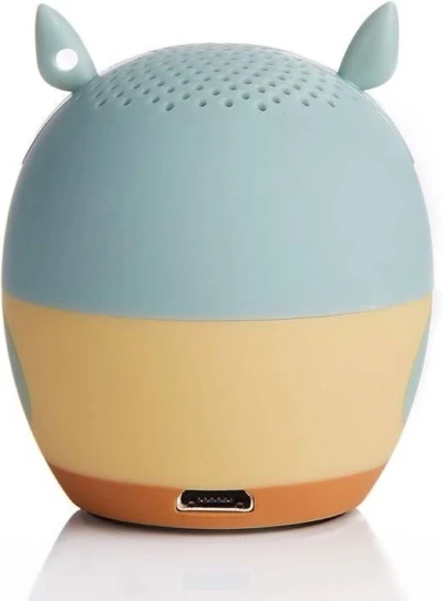 Bocina portatil mini Bitty Boomers Rocksteady Tortugas Ninja. Bluetooth 5.0 Modelo BITTYROCK/NEW