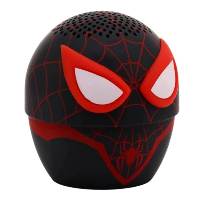 Bocina portatil mini Bitty Boomers Miles MoraleMarvel. Bluetooth 5.0 Modelo BITTYMILES/NEW