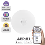 Hub Wi-Fi de Seguridad / 32 Dispositivos / Zigbee / Alertas Instantáneas / Guía por Voz / 5 VCC CSA3-LIST-l