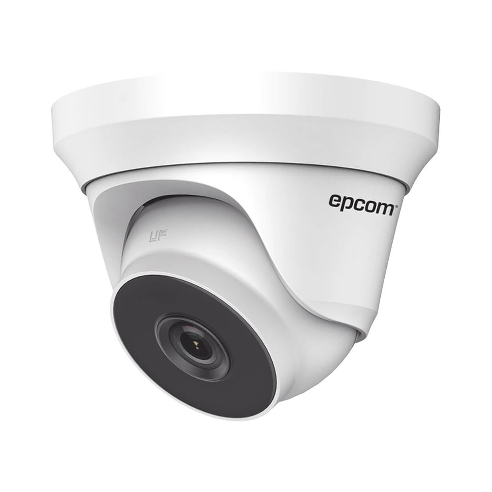 E8TURBOX5W-l Turret TURBOHD 2 Megapixel (1080p) / Lente 2.8 mm / 50 mts IR EXIR / Exterior IP66 / METAL / Ultra Baja Iluminación / 4 Tecnologías E8-TURBO-X5W 1