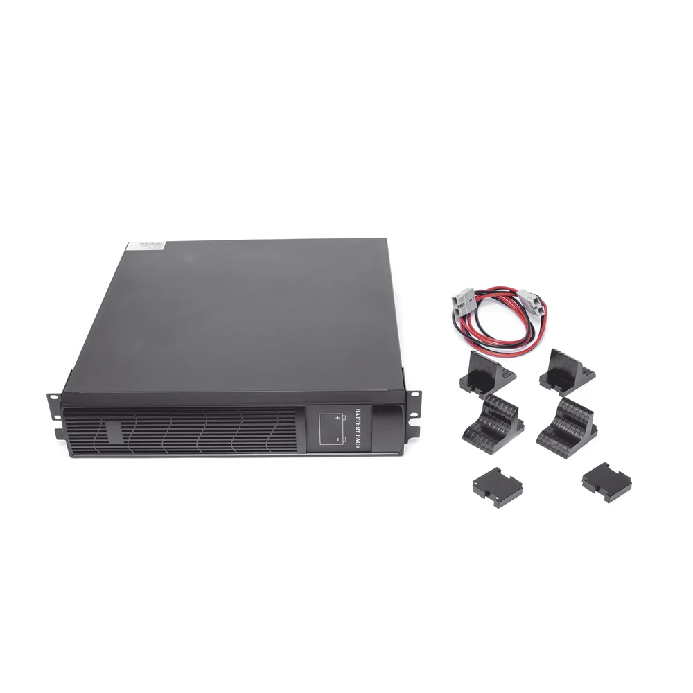 EPU2PACKRT2U-AD-2-l Módulo de Baterías Externo UPS / Rack 2U / 24 VCD / 2 x 12V 9Ah / Daisy Chain / Profundidad Rack 851 mm (2.79 ft) EPU2PACKRT2U 6
