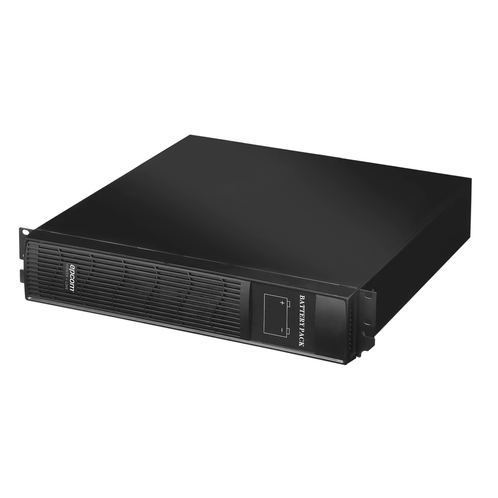 EPU2PACKRT2U-l Módulo de Baterías Externo UPS / Rack 2U / 24 VCD / 2 x 12V 9Ah / Daisy Chain / Profundidad Rack 851 mm (2.79 ft) EPU2PACKRT2U 1