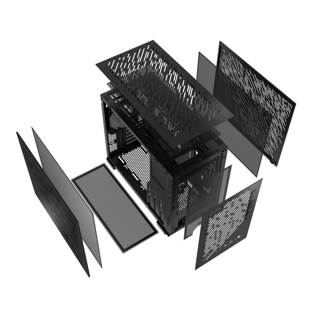 GABDAT640_5_full Gabinete GAMER XPG VALOR AIR NANO. Media torre. Sin herramientas, filtros extraibles. 1 Ventilador ARGB de 120mm INCLUIDO. NEGRO VALORAIRNANOMAA-BKCWW VALORAIRNANOMAA-BKCWW 4