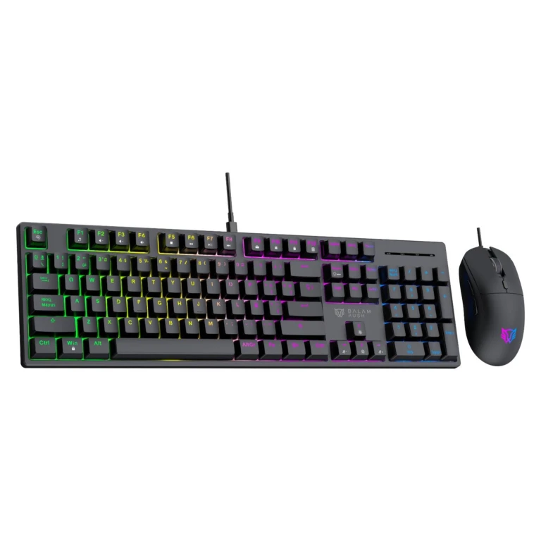 Combo Gamer Alámbrico Fusion Vanguard 100% CKG690 / Teclado Mecanico 100% / 105 teclas (26 Antighosting) / Mouse 6D / 3,600 Dpi Ajustable / Backlight