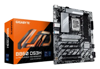 TARJETA MADRE GIGABYTE ATX B860 DS3H, DDR5, S-1851, 256 GB, PARA INTEL