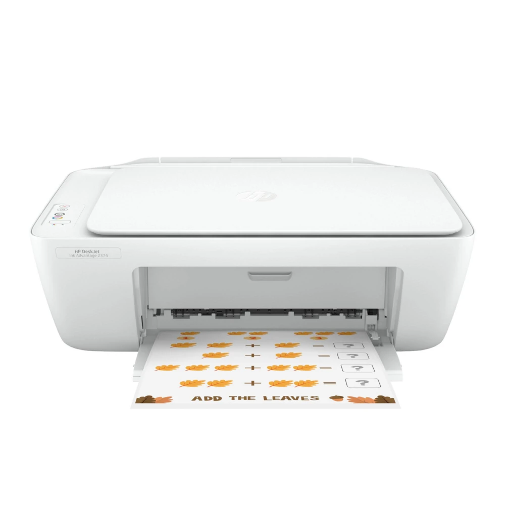 Impresora multifuncional HP Deskjet Ink Advantage 2374 7WQ03A - 4800 x 1200 DPI, 7.5 ppm, 60 hojas, 1000 páginas por mes 7WQ03A 2