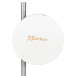 Antena Direccional Parabólica / 27 dBi / 4.9-7.2 GHz / Dual Polaridad Slant 45°/90° / 39.6 cm / Radomo Integrado NPPROUW-AD-2-l