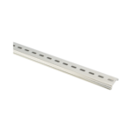 Riel DIN Estándar / 35 mm / 25 cm (9.84 ft) de Longitud / Acero Cromado Zinc / Ranura Central / Paquete de 4 PSTRD0.25M-AD-1-l