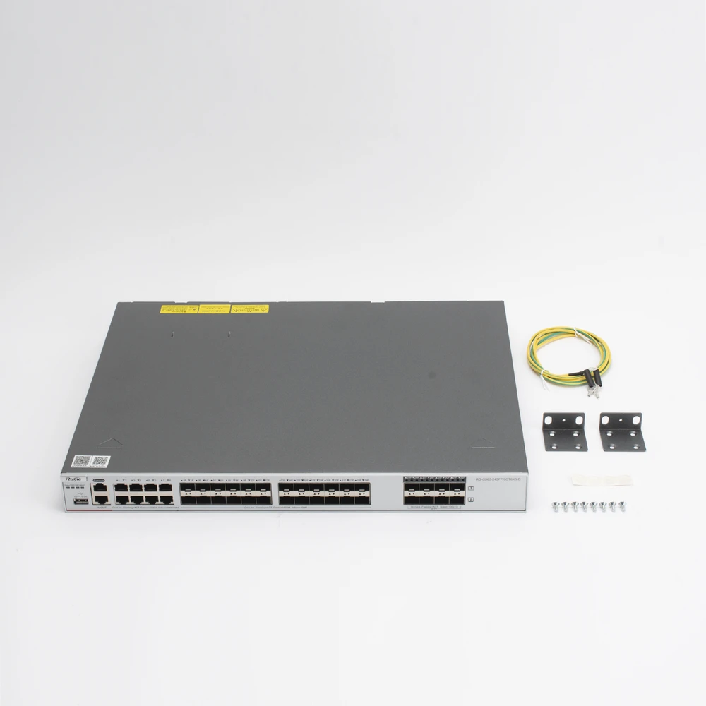 RGCS8524SFP_8GT8XSD-AD-3-l Switch Core Capa 3 / 24 Puertos SFP 100/1000 Mbps / 8 Puertos Combo Gigabit / 8 Puertos SFP+ 10G / 880 Gbps / Gestión Cloud RG-CS85-24SFP/8GT8XS-D 4