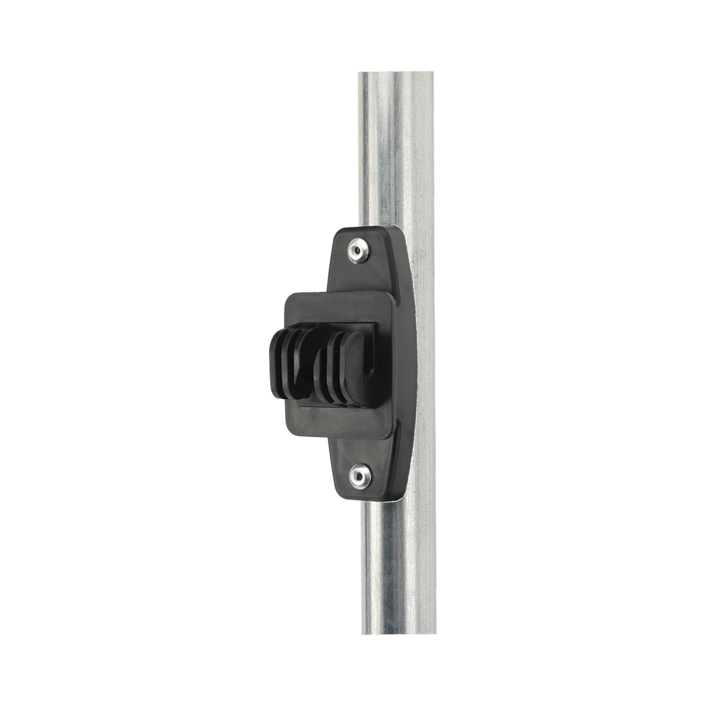 SFPOST3-AD-3-l Poste de Paso para Cerca Eléctrica / Tubo de Acero Galvanizado en Caliente / 3 Aisladores con Remache / Longitud 75 cm (29.5 in) / Diámetro 25 mm (1 in) / Peso 0.57 kg SF-POST-3 4