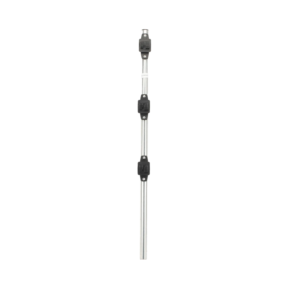 SFPOST3-l Poste de Paso para Cerca Eléctrica / Tubo de Acero Galvanizado en Caliente / 3 Aisladores con Remache / Longitud 75 cm (29.5 in) / Diámetro 25 mm (1 in) / Peso 0.57 kg SF-POST-3 1