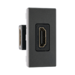 Módulo HDMI / Conector Hembra-Hembra / Full HD y 4K / Acabado Negro / Sistema Modular K45 SMHDMIN-AD-5-l