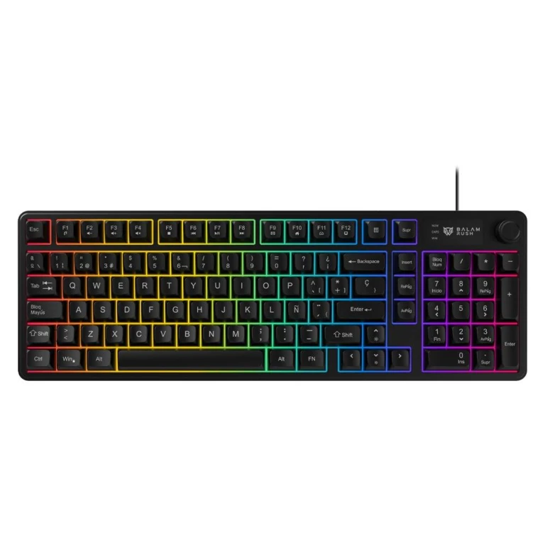 Teclado Gamer Alámbrico BALRAK PRO KG490 Balam Rush
