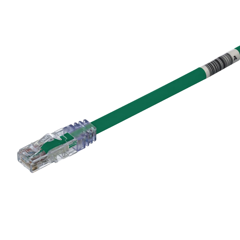 UTP6AX25GR-l Cable de Parcheo UTP / Cat6A / 24 AWG / CM / Verde / 7.62 m (25 ft) UTP6AX25GR 1
