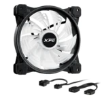 Ventilador XPG HURRICANE 140 ARGB PWM (Pulse Width Modulation). 140mm. Con Iluminacion ARGB. NEGRO. HURRICANE140ARGBPWM-BKCWW VENDAT050_2_full
