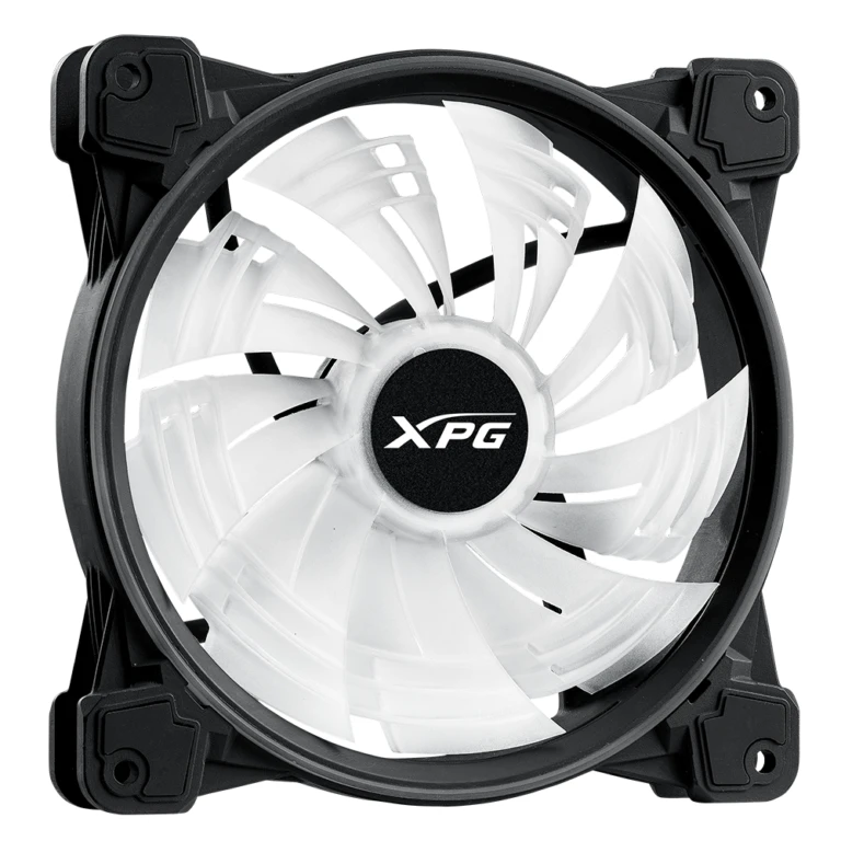 Ventilador XPG HURRICANE 140 ARGB PWM (Pulse Width Modulation). 140mm. Con Iluminacion ARGB. NEGRO. HURRICANE140ARGBPWM-BKCWW VENDAT050_5_full