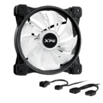 Ventilador XPG HURRICANE 140 ARGB PWM (Pulse Width Modulation). 140mm. Con Iluminacion ARGB. NEGRO. HURRICANE140ARGBPWM-BKCWW VENDAT050_7_full