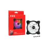 Ventilador XPG HURRICANE 140 ARGB PWM (Pulse Width Modulation). 140mm. Con Iluminacion ARGB. NEGRO. HURRICANE140ARGBPWM-BKCWW VENDAT050_8_full