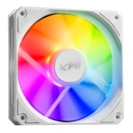 Ventilador XPG VENTO R 120 ARGB PWM (Pulse Width Modulation). Dimensiones 120 x 120 x 25mm. Iluminación ARGB. BLANCO VENTOR120ARGBPWM-WHCWW VENDAT250_full