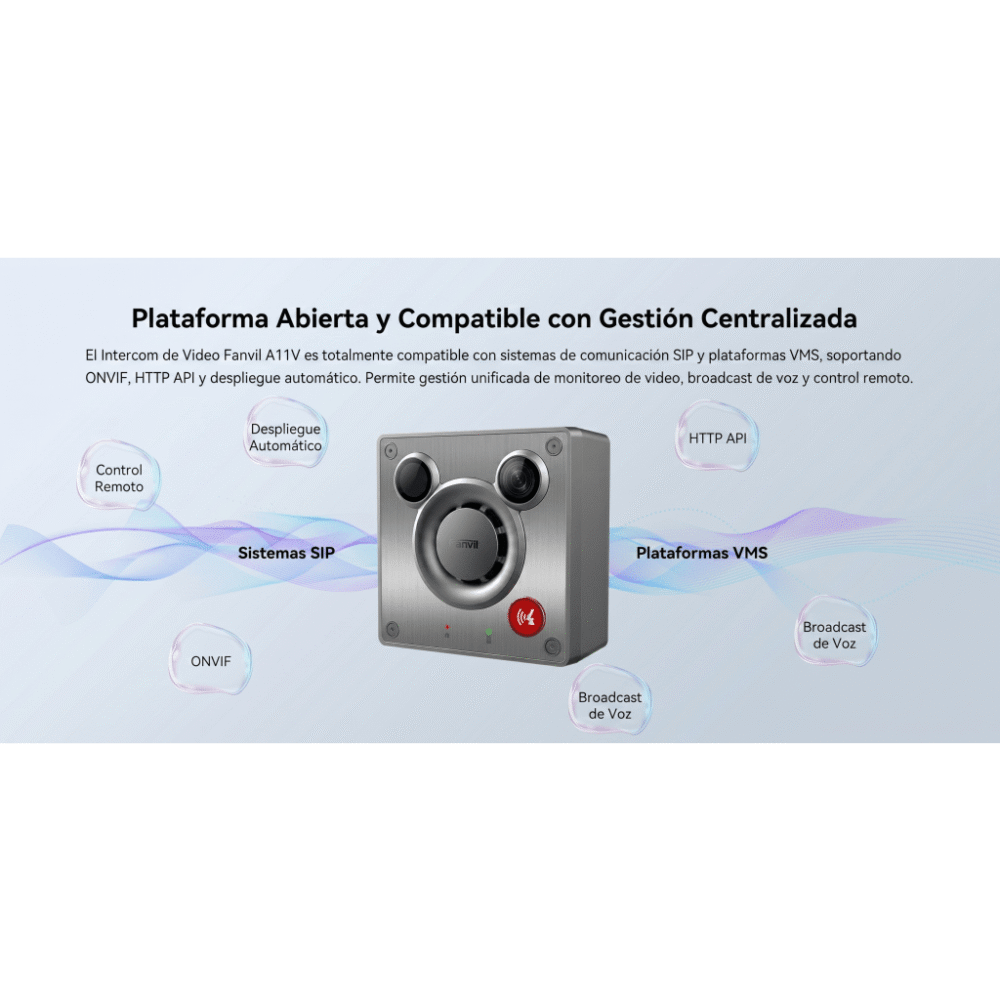 Videoportero IP para Exterior / Cámara 4 Megapixel (1080p) / HDR e Iluminación IR / Altavoz 5W y Doble Micrófono / Panel Acero Inoxidable y Cuerpo Aluminio / IP66 e IK10 / PoE+ / 2 Líneas SIP A11V 23
