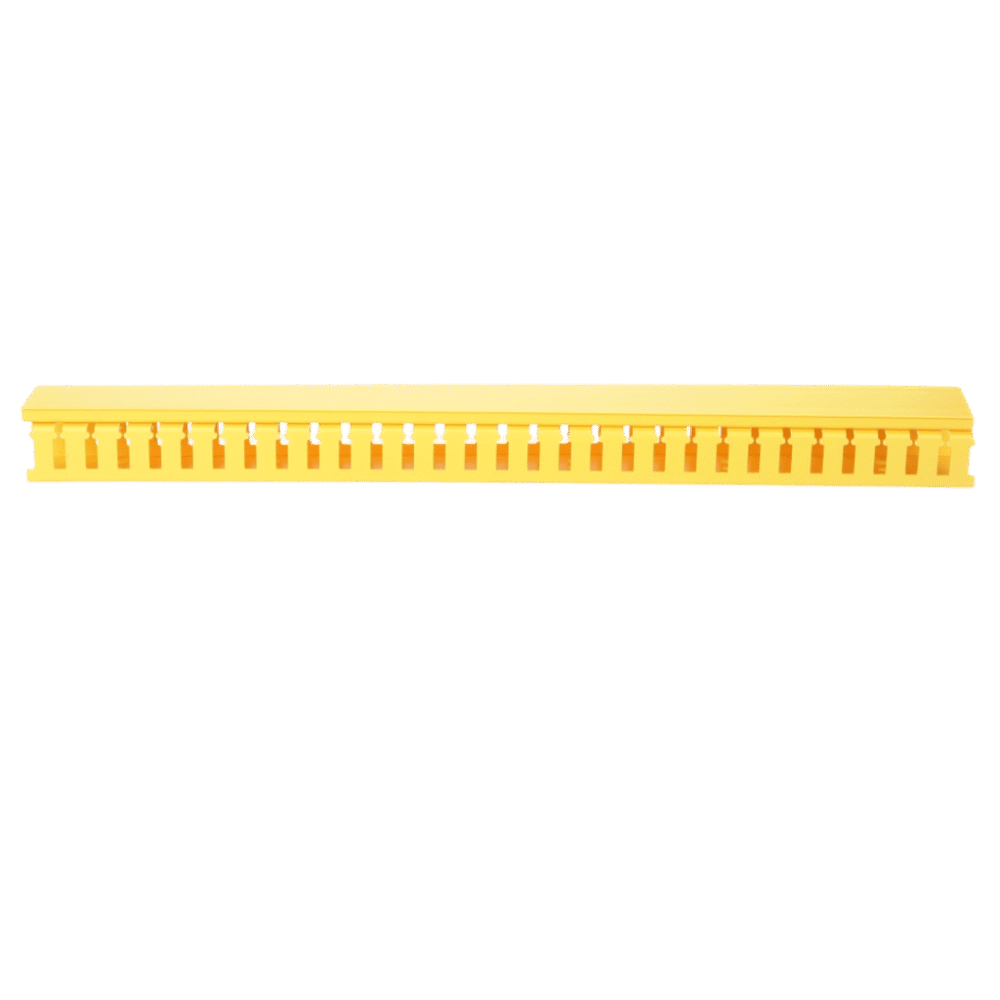 Kit de Administración de Cables Vertical / Sistema de Enrutamiento 2x2 / Altura 1828.8 mm (6 ft) / ABS Libre de Halógenos / Color Amarillo FRHD2KTYL 3